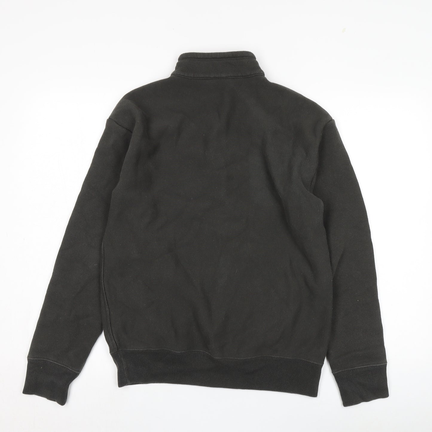 Champion Men's Black XS 1/4 Zip Sweatshirt Logo