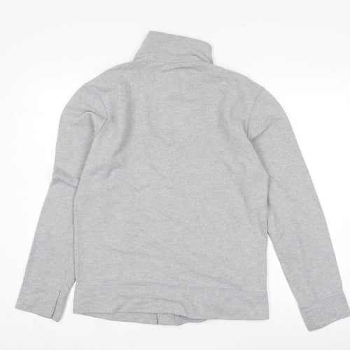 Abercrombie & Fitch Men's Grey Bomber Jacket M