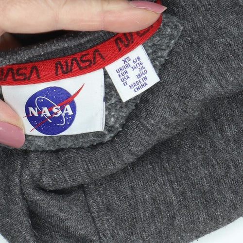 NASA Unisex Kids Grey Pullover Sweatshirt XS