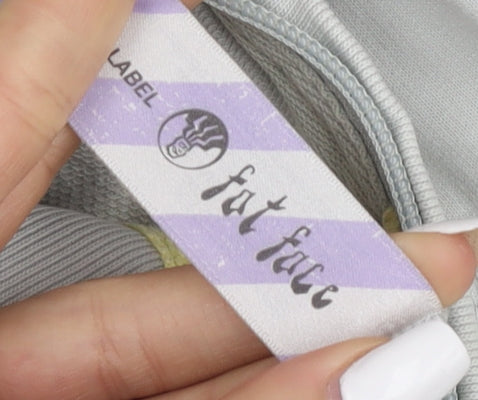 Fat Face Men's Grey Full Zip Sweatshirt L