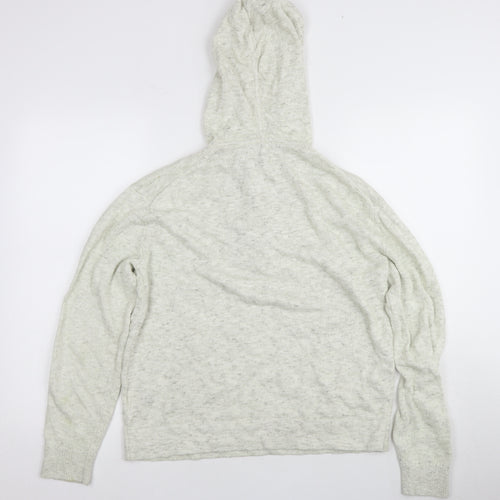 Banana Republic Men's Ivory XS Henley Jumper