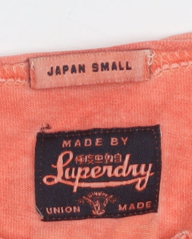 Superdry Women's Pink S Basic T-Shirt Crew Neck