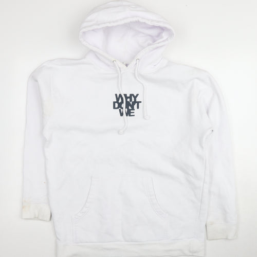 Independent Trading Hoodie White L Unisex Pullover