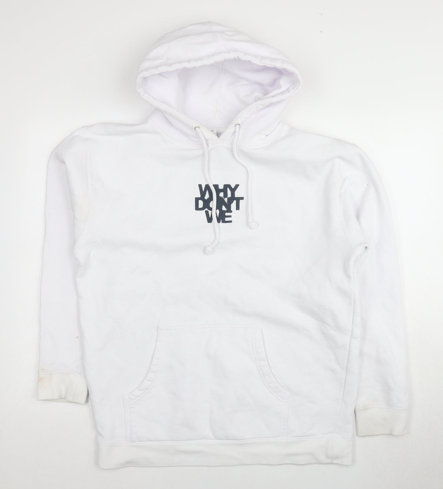 Independent Trading Hoodie White L Unisex Pullover