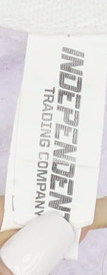 Independent Trading Hoodie White L Unisex Pullover