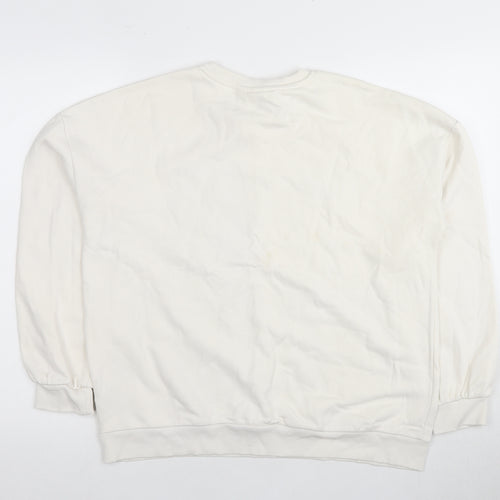 Marks and Spencer Teens Ivory Minnie Mouse Sweatshirt - Size 10