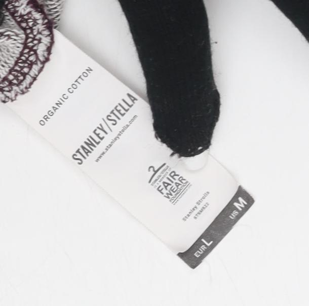 Stanley/Stella Men’s Purple Pullover Sweatshirt, Size L