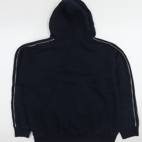 Jac Menswear Men's Black Pullover Hoodie, M, Hooded