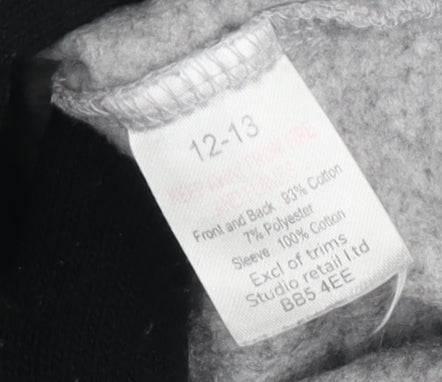 PlayStation Boys Grey and Blue Pullover Hoodie 12-13 Years