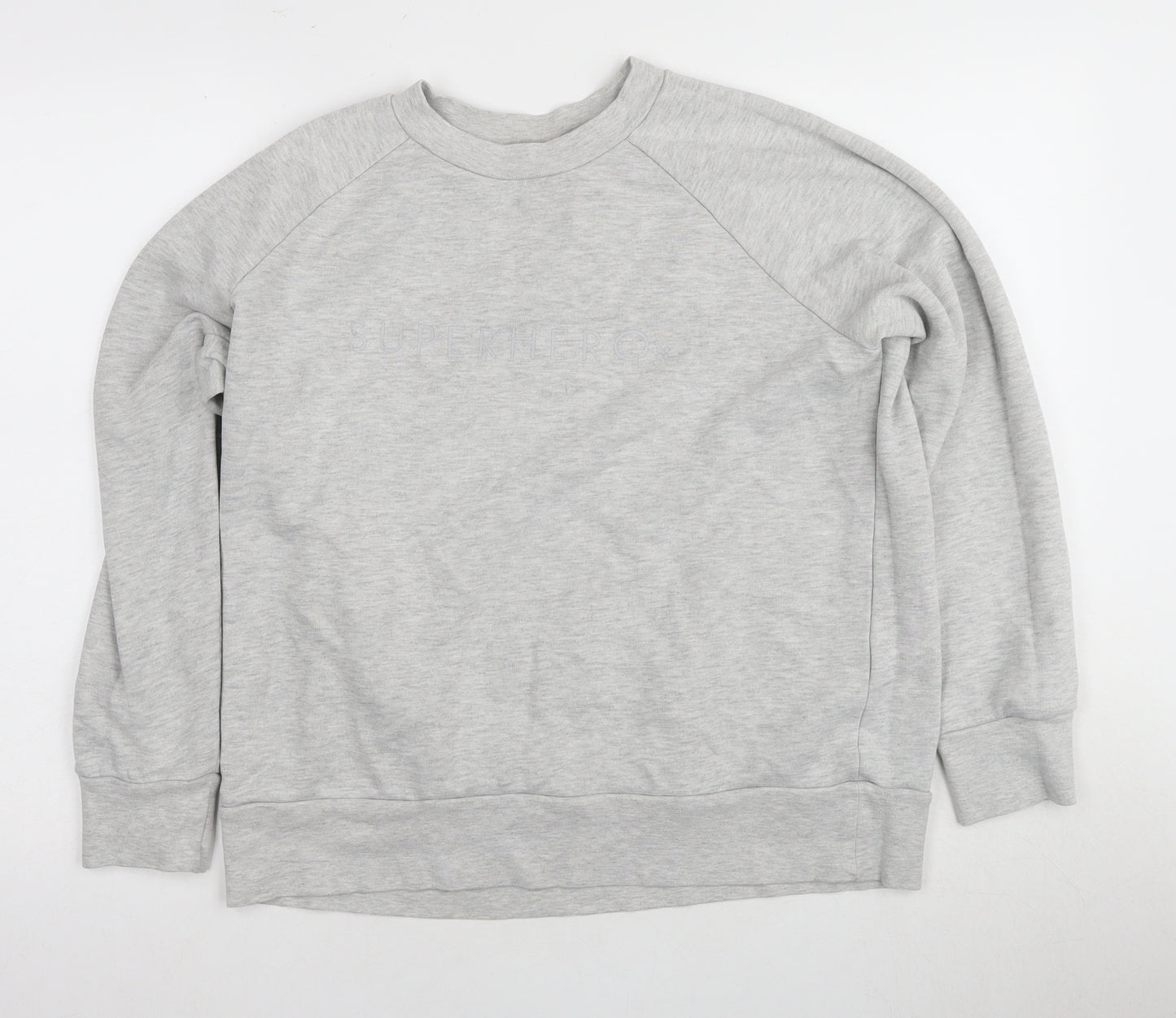 Sweaty Betty Women's Grey Pullover Sweatshirt - L