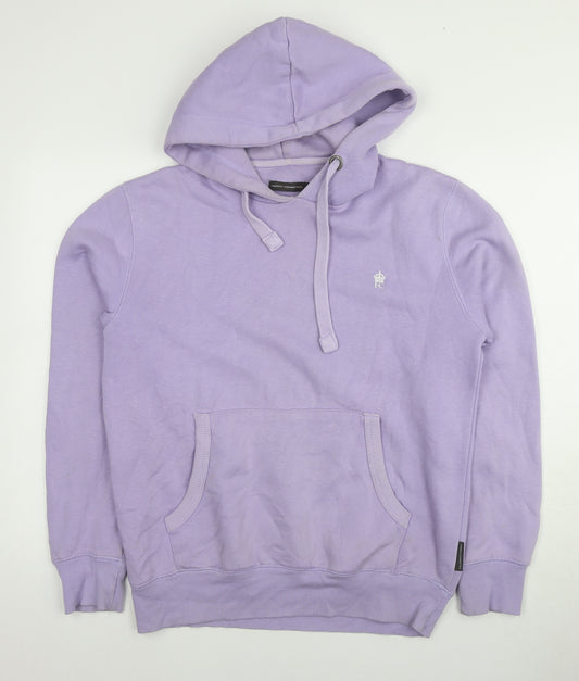 French Connection Men's Purple M Pullover Hoodie