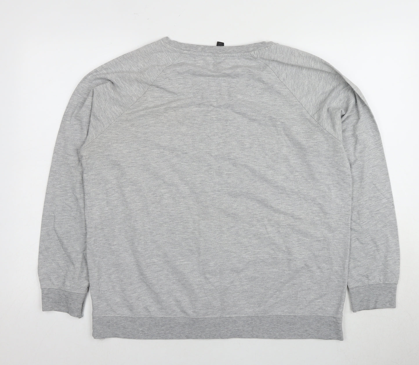 Vero Moda Grey Logo Women's Pullover Sweatshirt L