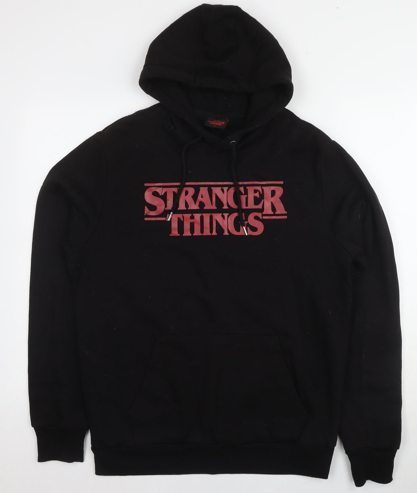 Stranger Things Unisex Black M Hoodie Pullover