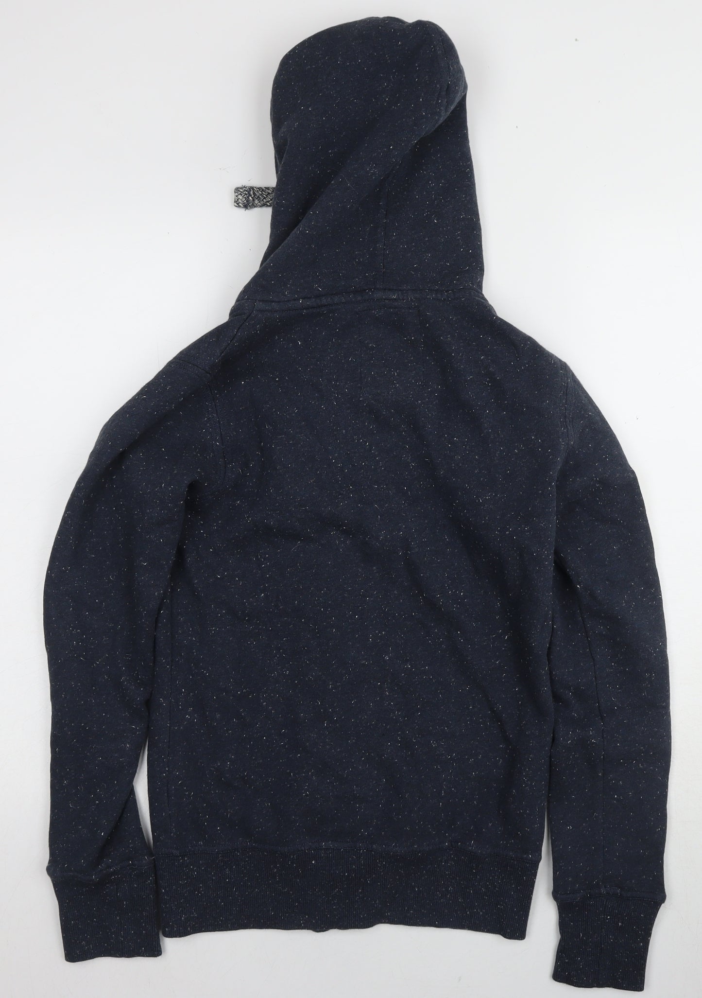 Superdry Men's Blue Full Zip Logo Hoodie S