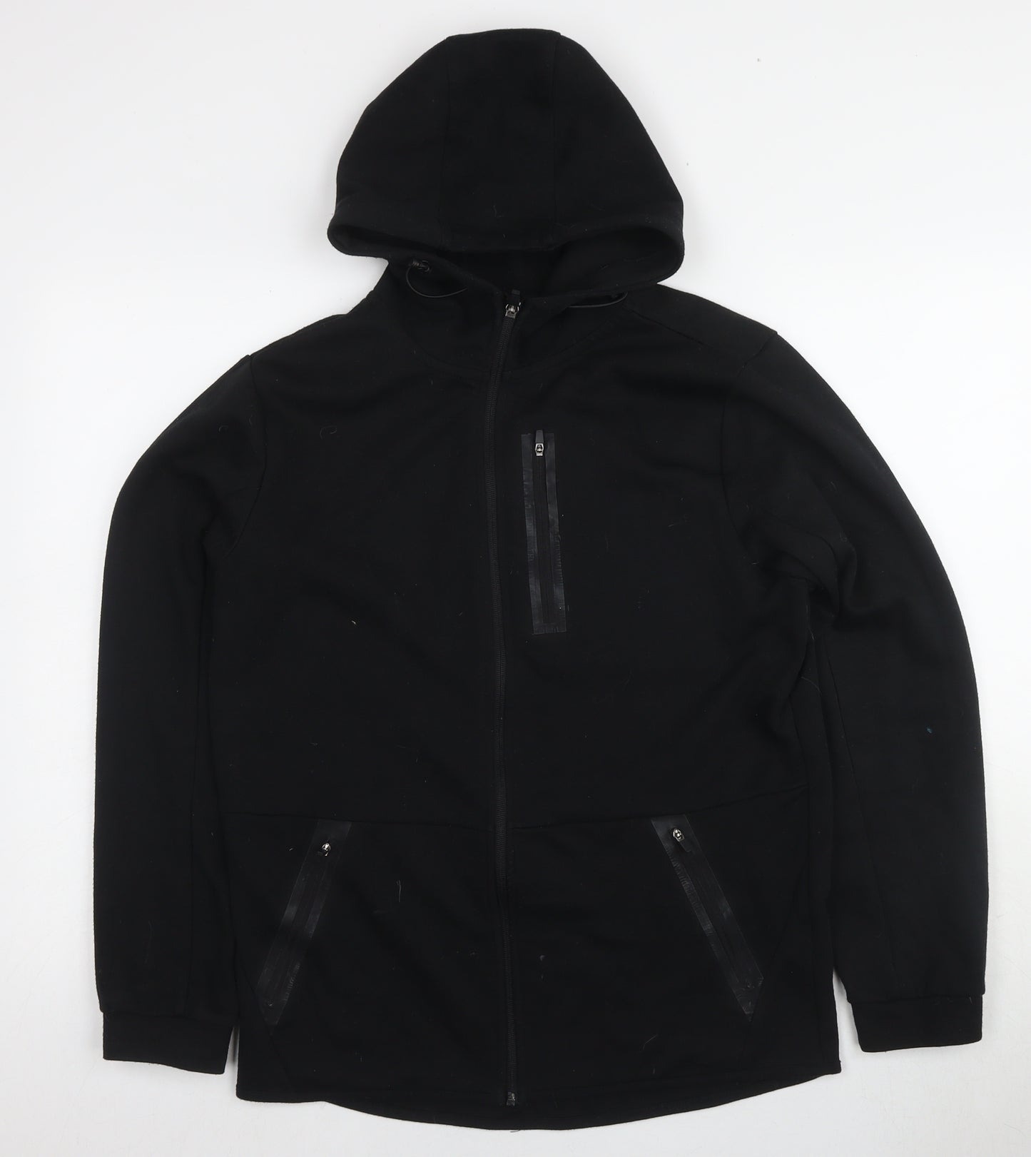 Workout Unisex Black Hoodie Medium