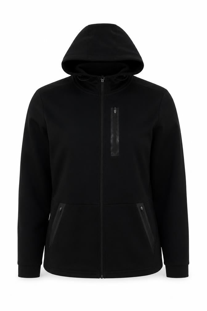 WorkOut Unisex Black Hoodie Medium