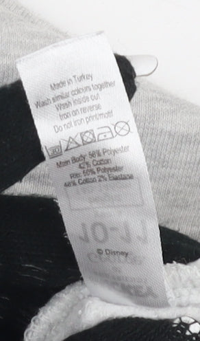 Disney Girls Grey Minnie Mouse Pullover Sweatshirt 10-11 Years