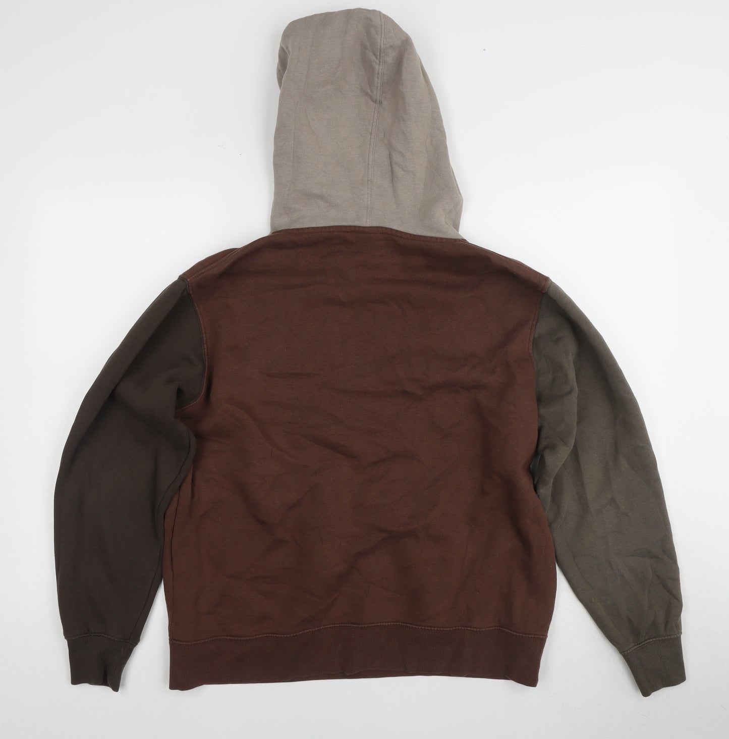 Nike Unisex Brown Hoodie Medium Fleece Pullover