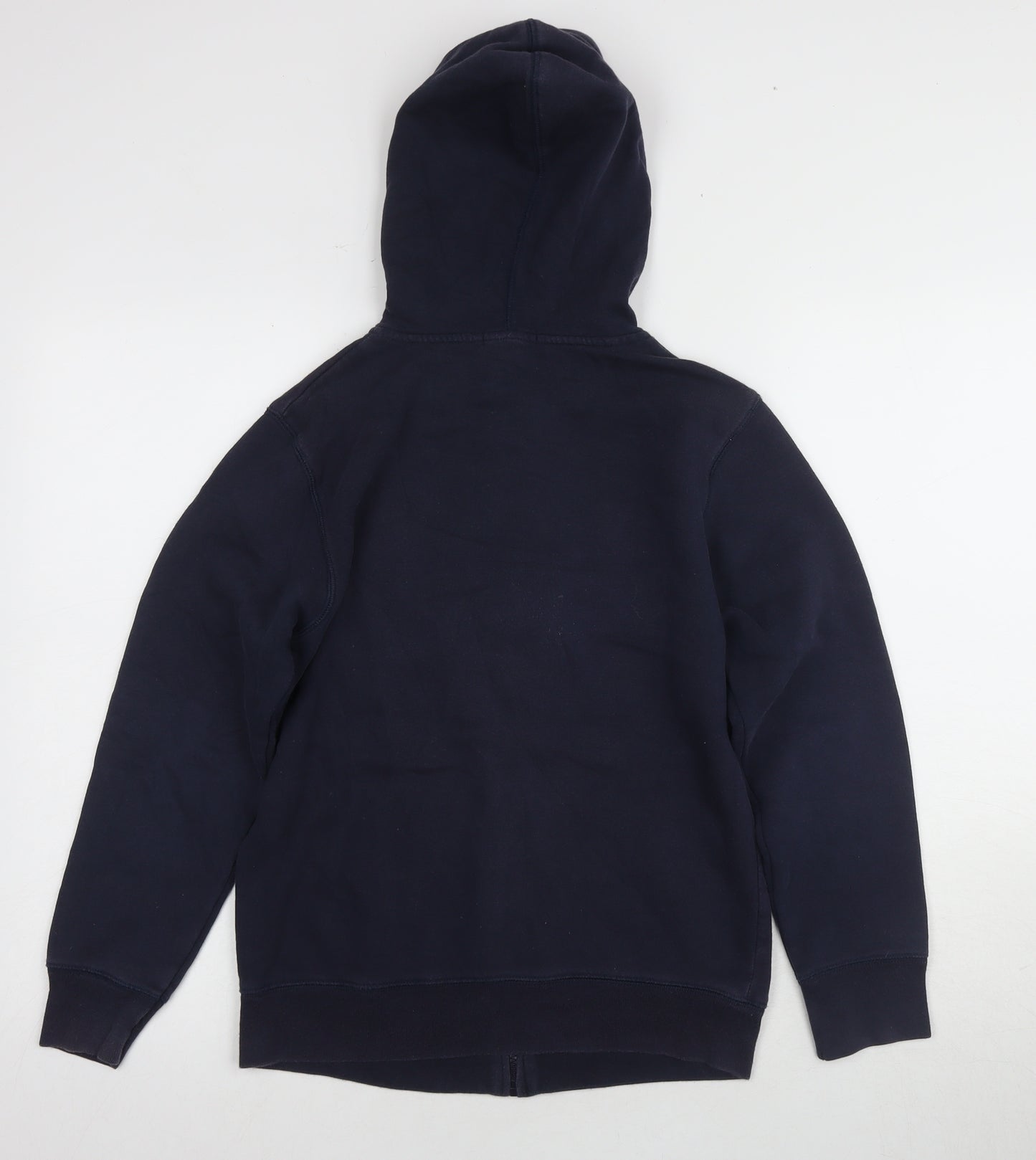 GAP Boys Blue Hoodie 12 Years Full Zip Logo Hooded
