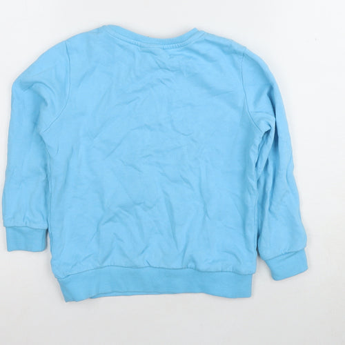 George Boys Blue Sonic Pullover Hoodie 6-7 Years