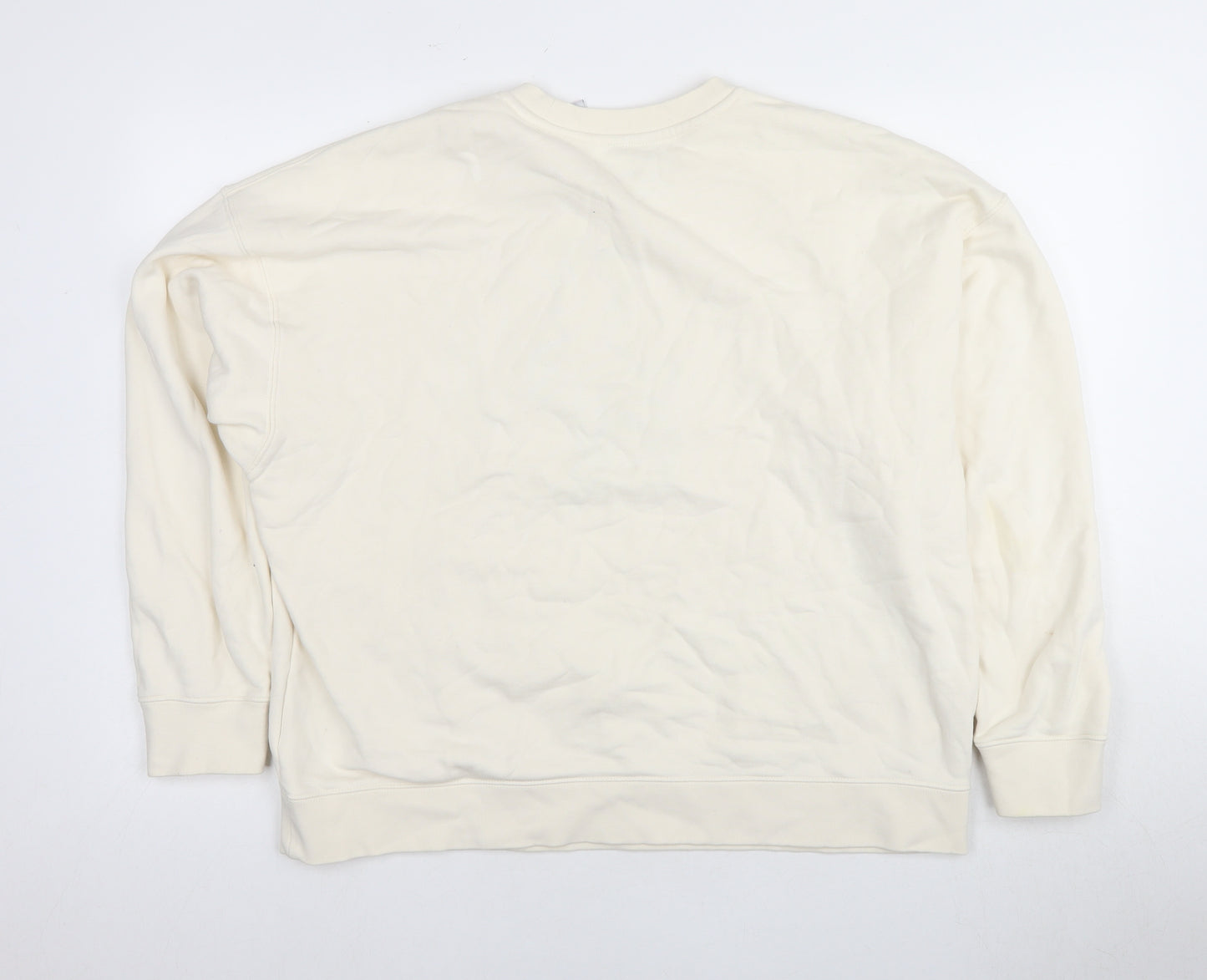 Adidas Disney Women's Ivory Pullover Sweatshirt, Size 16