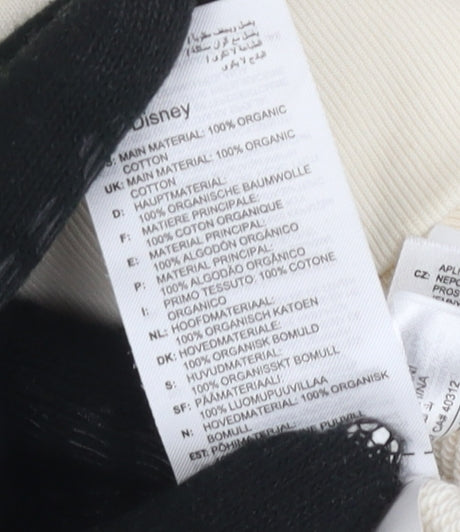 Adidas Disney Women's Ivory Pullover Sweatshirt, Size 16