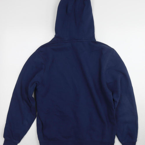 Lonsdale Men's Blue Pullover Hoodie S