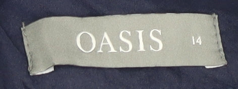 Oasis Women's Black Pencil Skirt Size 14