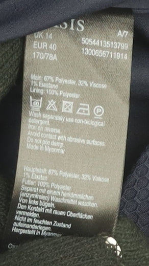 Oasis Women's Black Pencil Skirt Size 14