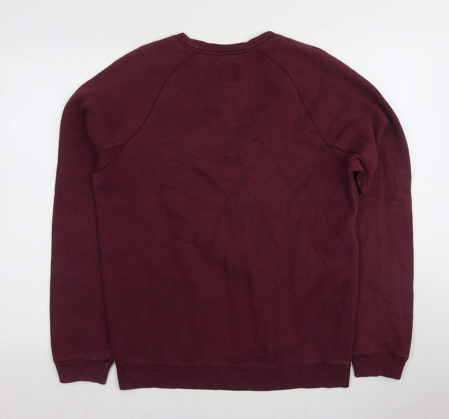 Jack Wills Men's Red Pullover Sweatshirt, M, Logo Design