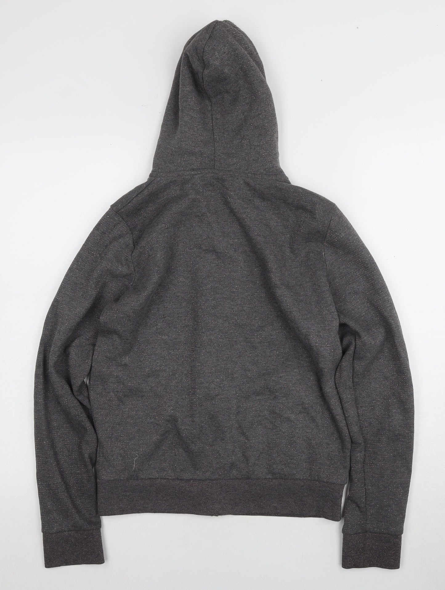 Liverpool Unisex Kids Grey Full Zip Hoodie, Size 10