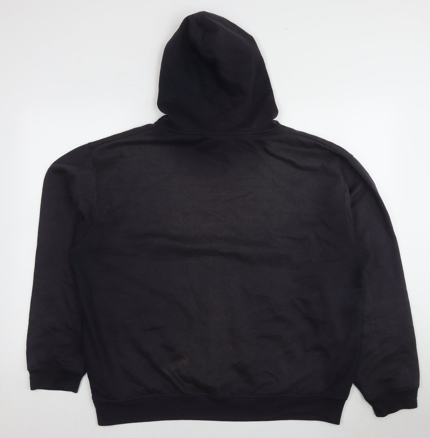 Reebok Men's 3XL Black Pullover Hoodie with Logo