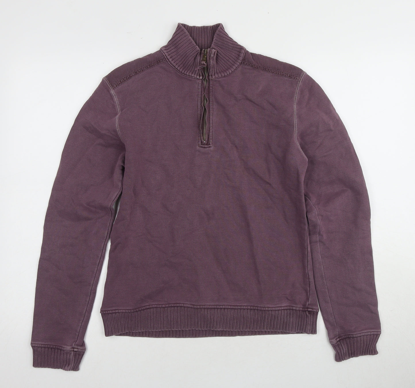 Fat Face Purple Women's Henley Sweatshirt Size 10