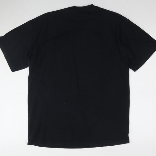 WWF Stone Cold Men's Black Graphic Tee Large