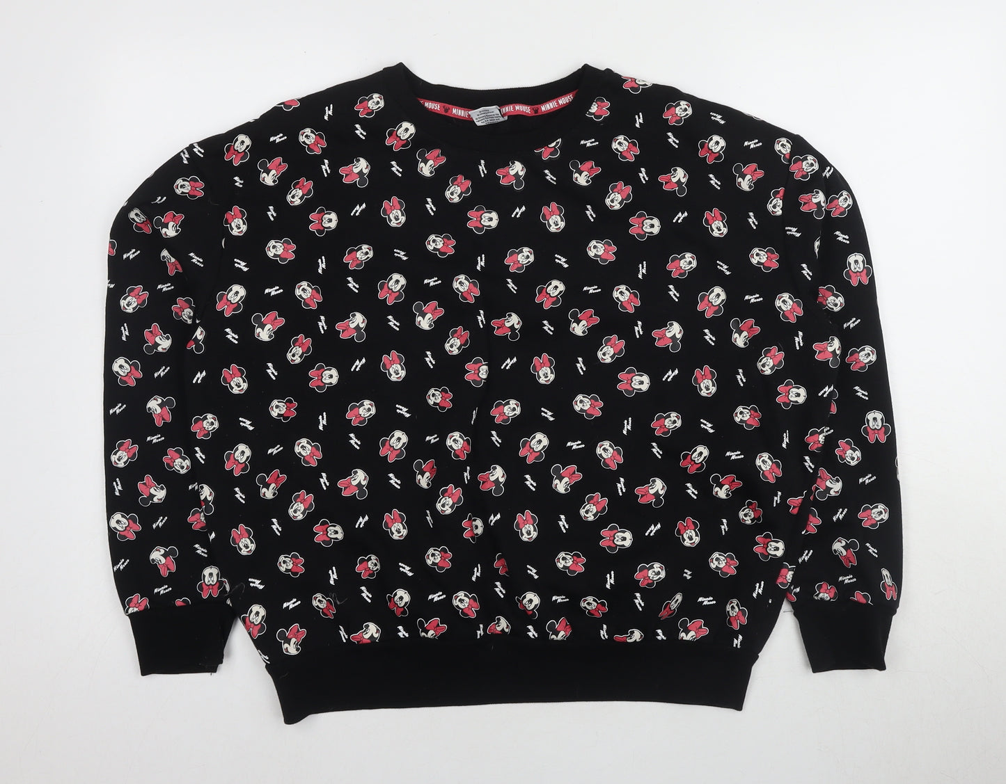 Disney Women's Black Pullover Sweatshirt - L