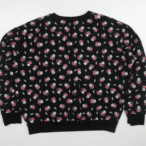 Disney Women's Black Pullover Sweatshirt - L