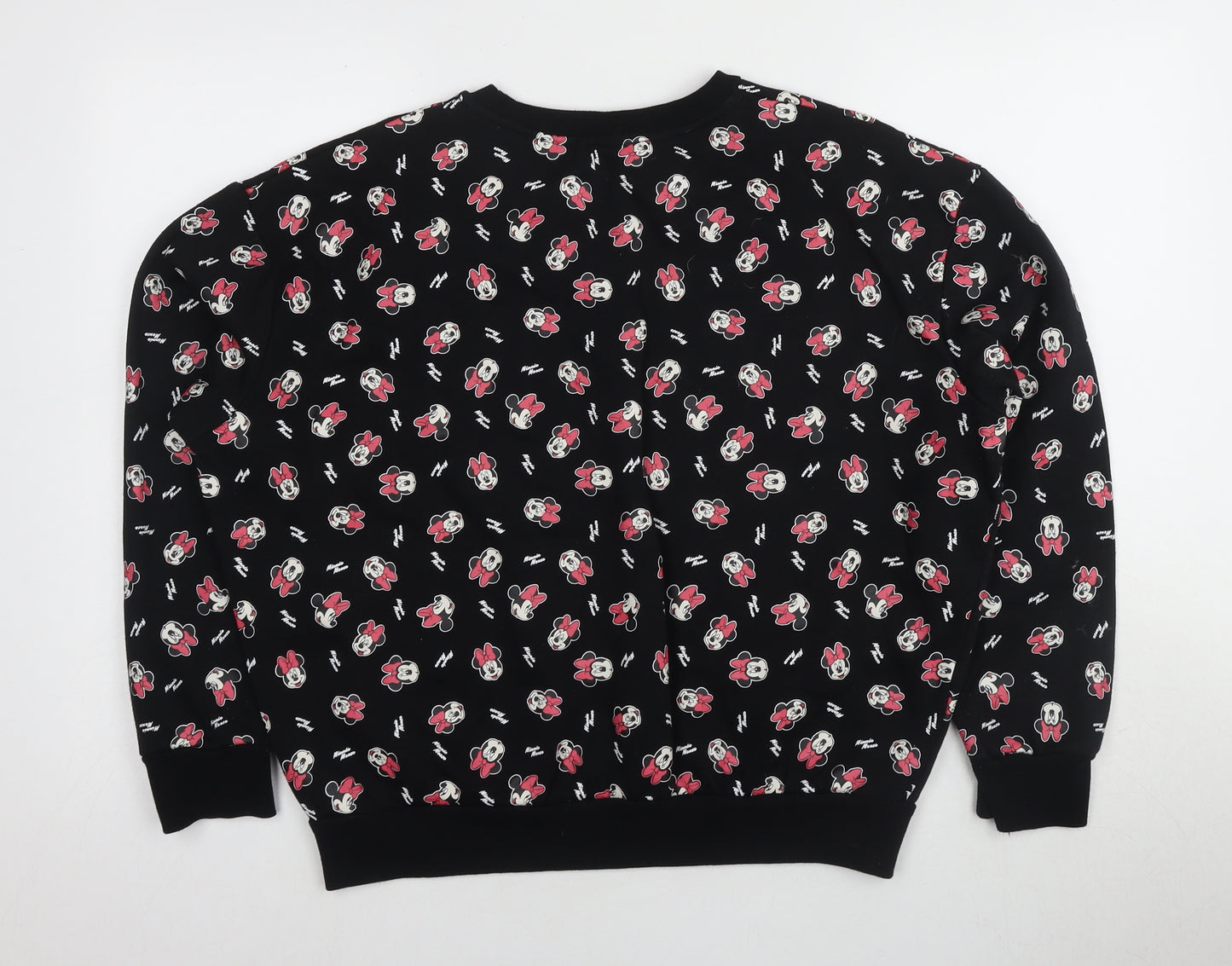 Disney Women's Black Pullover Sweatshirt - L