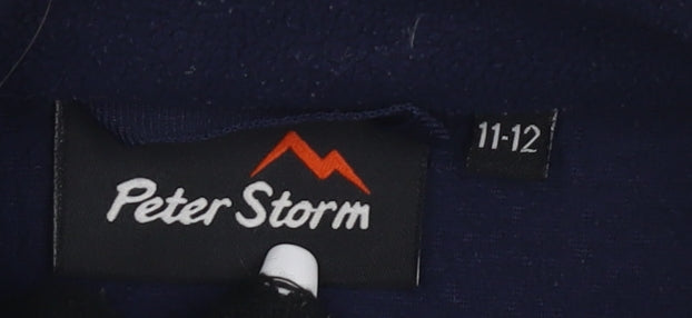 Peter Storm Boys Blue Basic Jacket, Size 11-12 Years