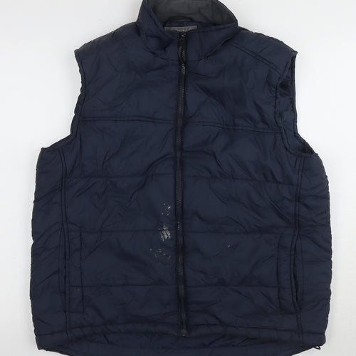 Regatta Men's Blue Puffer Waistcoat, Size L