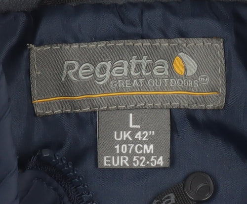 Regatta Men's Blue Puffer Waistcoat, Size L