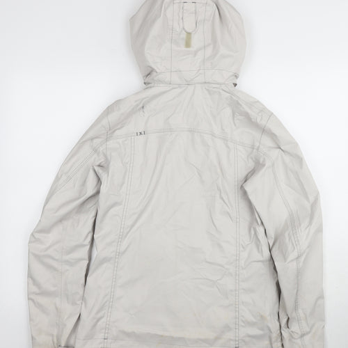 Quechua Women's Ivory Parka Jacket Size Small