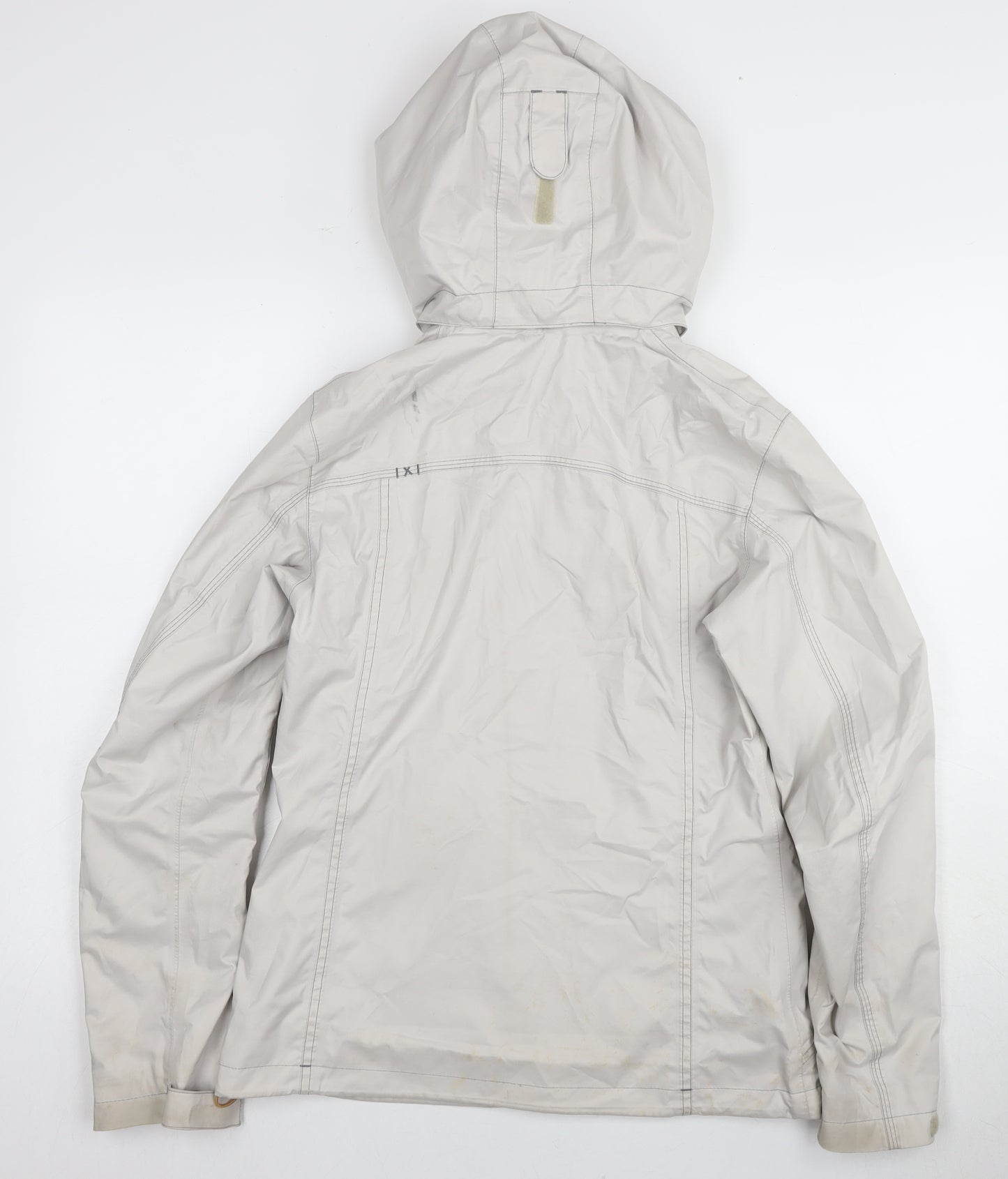 Quechua Women's Ivory Parka Jacket Size Small
