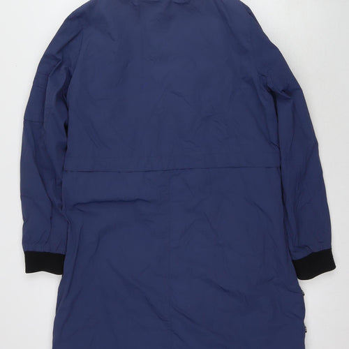 Next Women Blue Bomber Jacket, Size 12, Nylon Casual