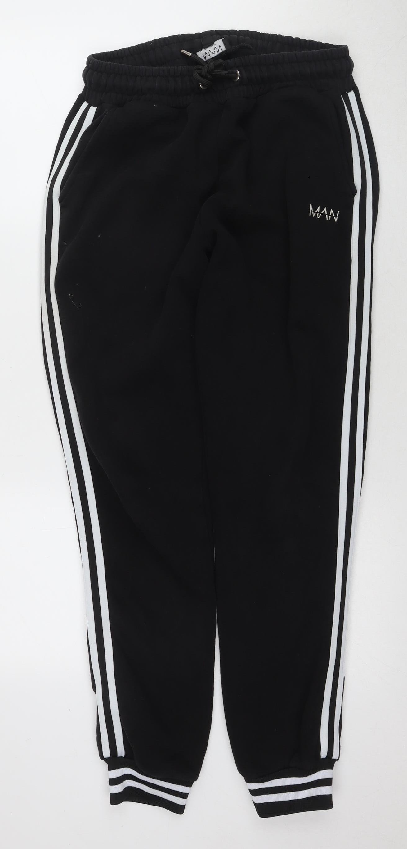 BoohooMAN Men's Black Tracksuit S Sweatpants
