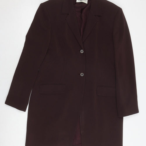 Planet Women's Brown Blazer, Size 12 Regular Classic