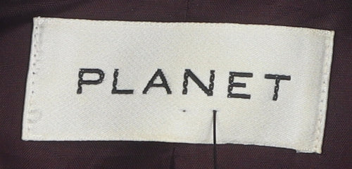 Planet Women's Brown Blazer, Size 12 Regular Classic