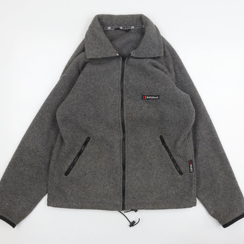Berghaus Men's Grey Fleece Jacket M Full Zip