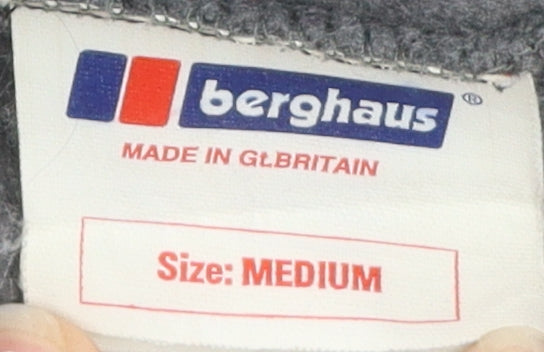 Berghaus Men's Grey Fleece Jacket M Full Zip