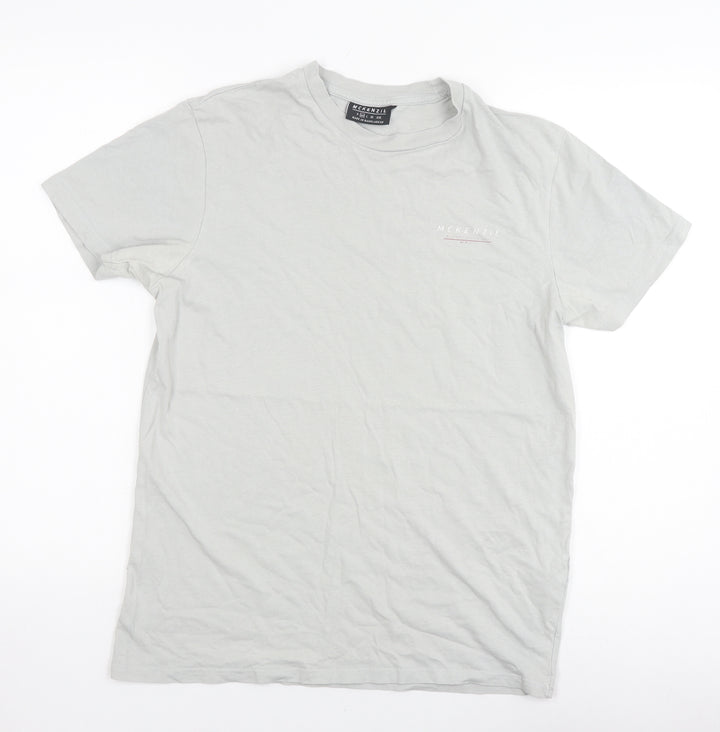 McKenzie Men's Grey M Crew Neck T-Shirt