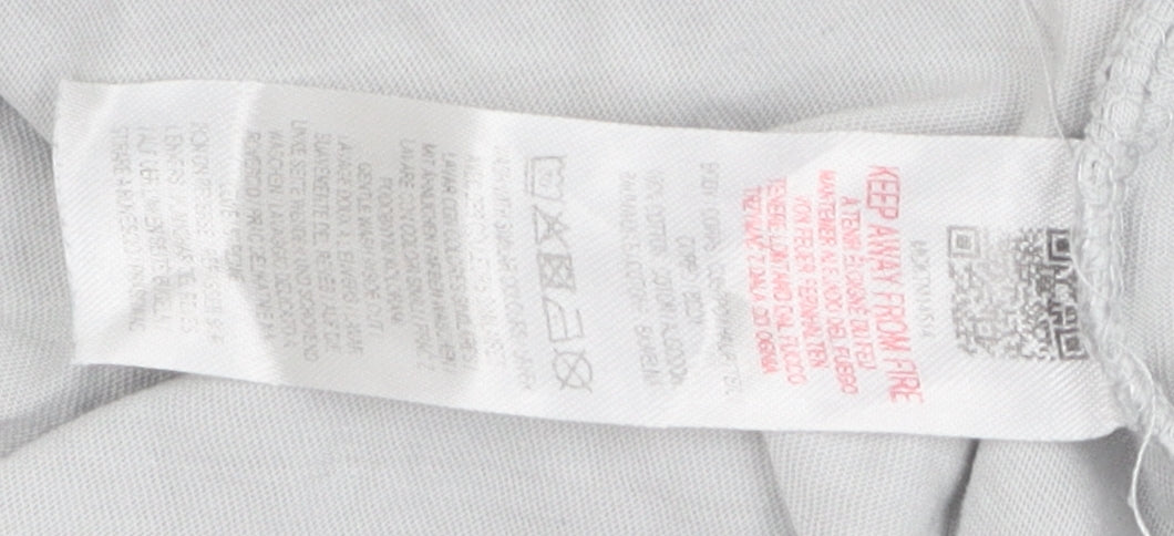 McKenzie Men's Grey M Crew Neck T-Shirt